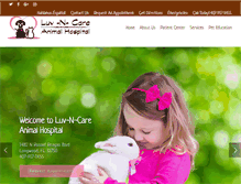 Tablet Screenshot of luvncare.net